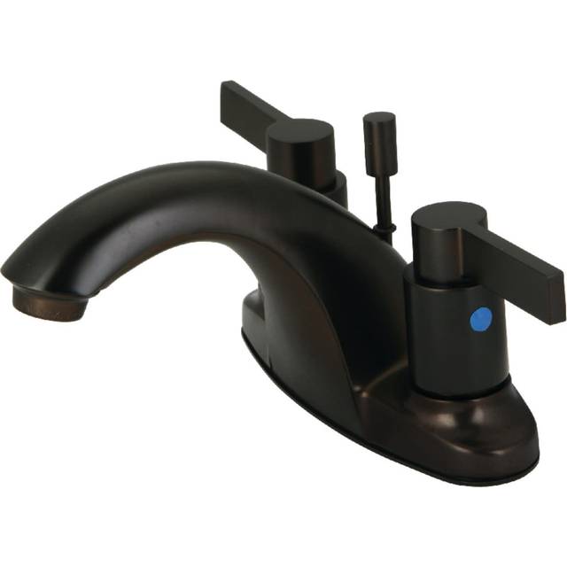 Kingston Brass KB8645NDL 4 in. Centerset Bathroom Faucet Oil Rubbed Bronze
