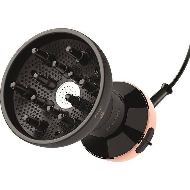 Bellissima Italia Ceramic Diffon Diffuser BEL11887 Hot Air Styler - Black