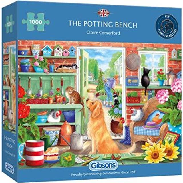 The Potting Bench Jigsaw Puzzle - 1000 Pieces