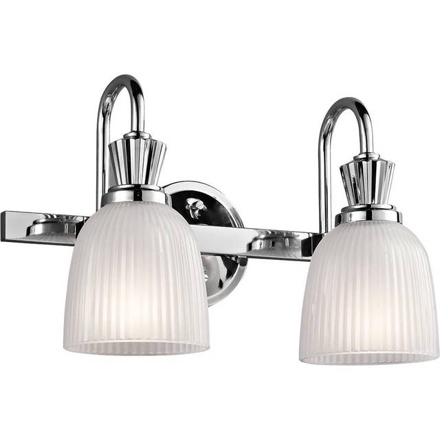 Elstead Lighting - Cora 40cm - Badrumslampa - Polerad krom