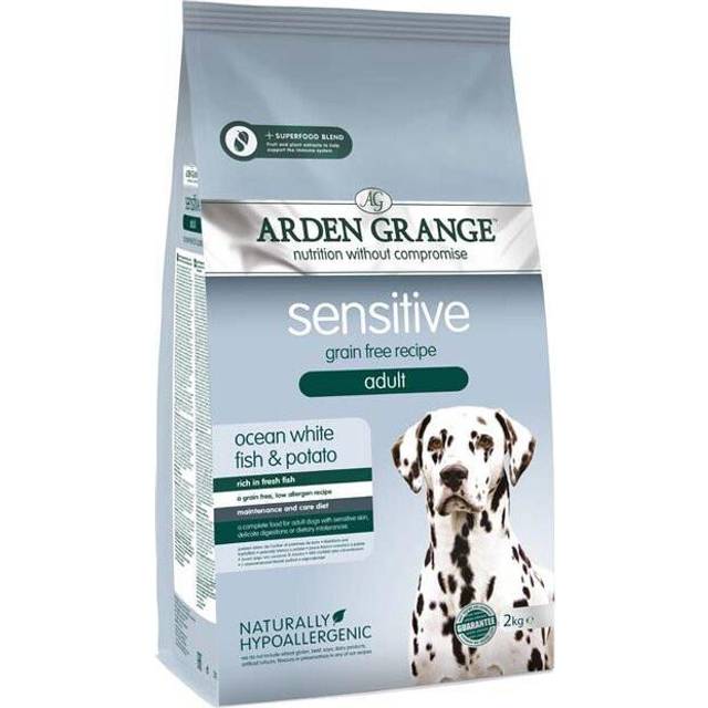 Arden Grange Adult Sensitive Ocean White Fish & Potato 2kg