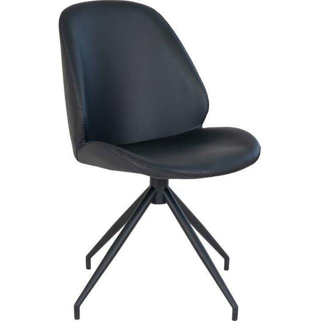MonteCarlo dining chair swivel base black.