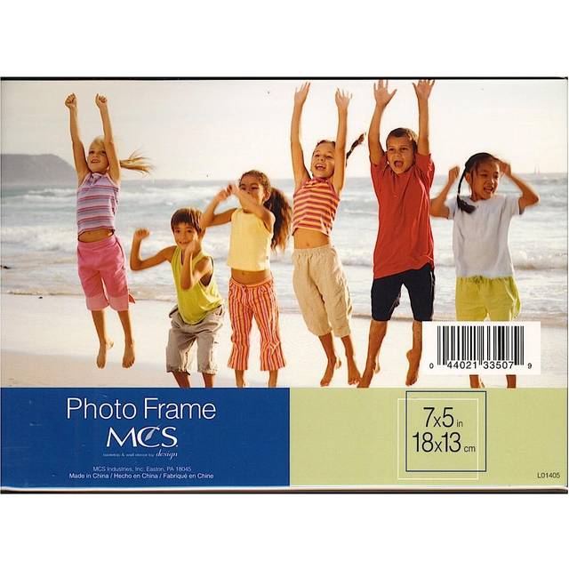 MCS 5x7 Inch Bent Acrylic Picture Frame  Horizontal (33507)
