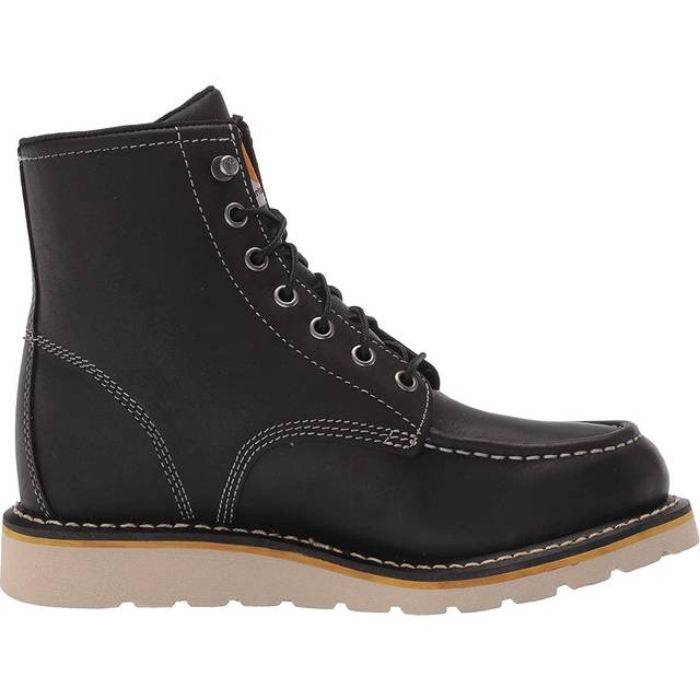 "Carhartt Women's Wedge 6"""""""" Waterproof Soft Toe Ankle Boot  Black - 10 M"