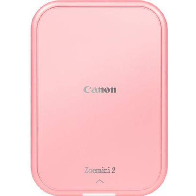 Canon Zoemini 2: Live Big, Print Mini - Bärbar fotoskrivare - Kompakt och trådlös - Omedelbar smartphone-skrivare - Bluetooth 5.0 & Type-C snabbladdning - Idealisk reseskrivare, pärlvit