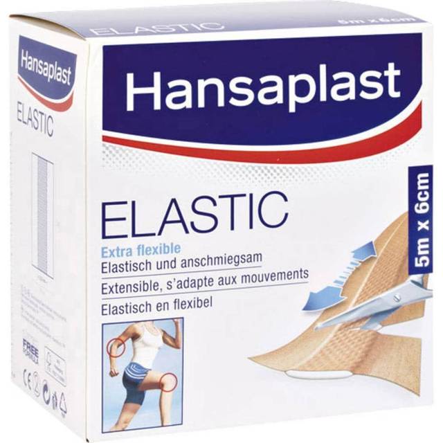 Hansaplast Elastic Big Pack 5 m x 6 cm - Multi