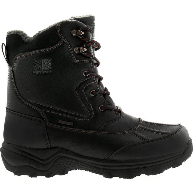Karrimor Snow Casual 3 Mens Boots In Black Leather - Size UK 7