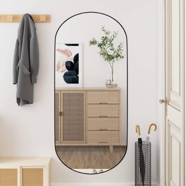 (45 x 100 cm) vidaXL Mirror Dressing Room Make up Vanity Mirror Bedroom Wall Mirror Glass