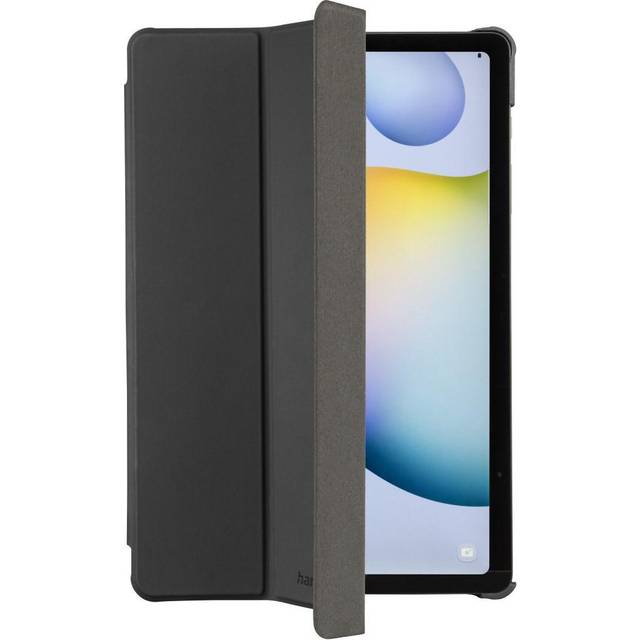 Hama Fold Bookcase Samsung Galaxy Tab S6 Lite svart surfplatteväska, modellspecifikt