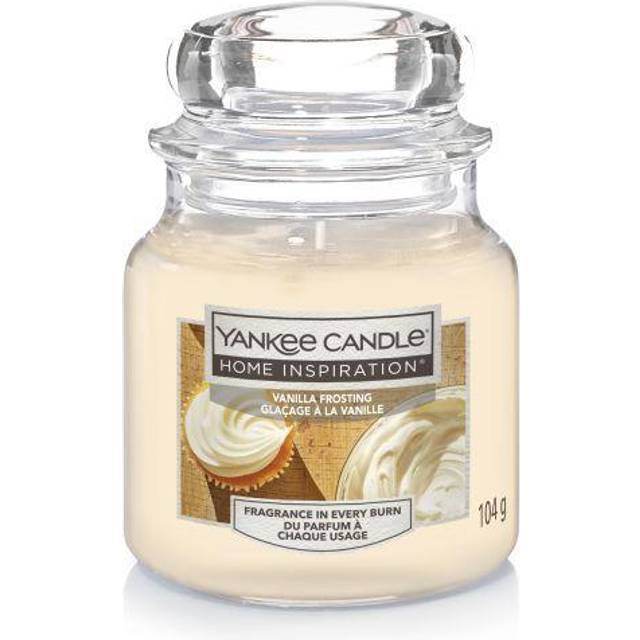 Yankee Candle Home Inspiration Small Jar - Vanilla Frosting - Natural