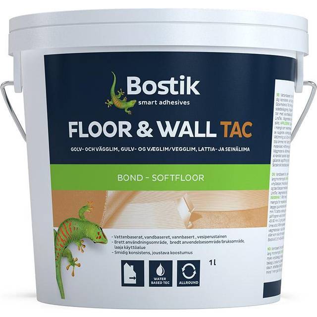 GOLV&VÄGGLIM BOSTIK 1L FLOOR&WALL TAC (6) | Beijerbygg Byggmaterial