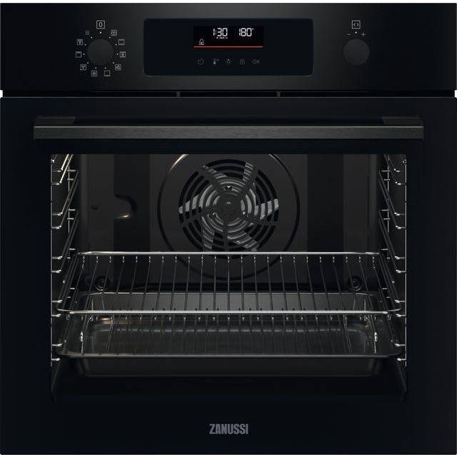 ZANUSSI OVEN ZOPNX6KN Series 60 Pyrolitic Cleaning Built In Single Oven