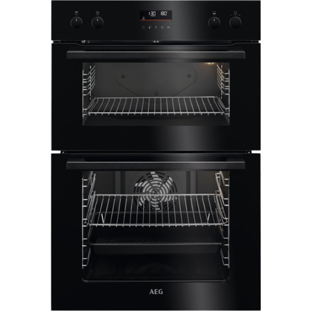 AEG DCE531160B Series 6000 Built In Multifunction Double Oven - BLACK