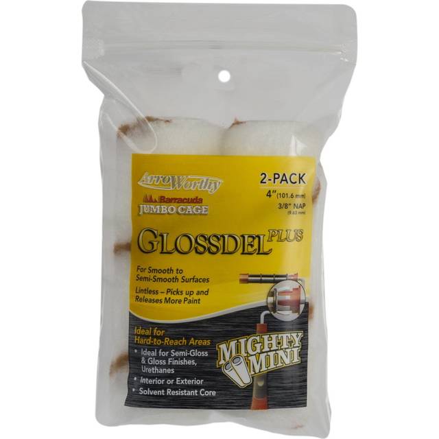 Arroworthy 4-glp3jctp glossdel Plus Paint Roller cover 4 X 38 (Pack of 12)