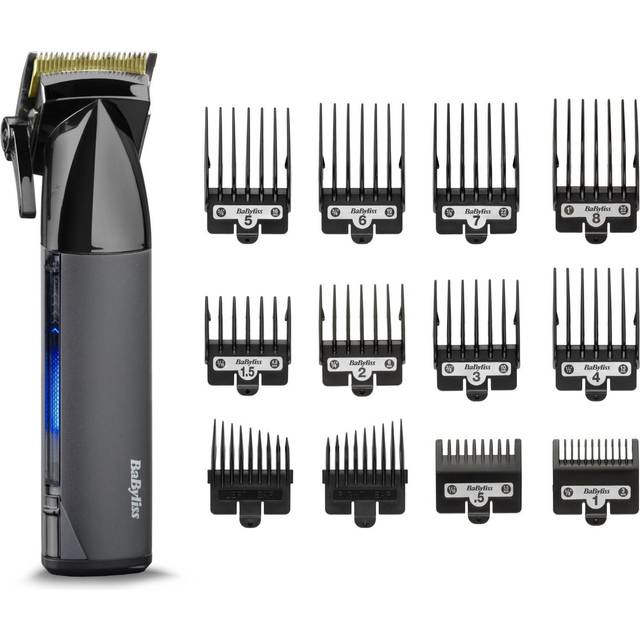 Super X Metal Hair Clipper Black/metallic - 1 pcs
