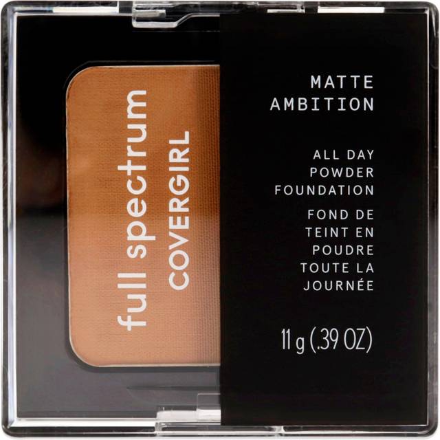 CoverGirl Matte Ambition All Day Powder Foundation - Deep Natural 1 for Women 0.39 oz Powder