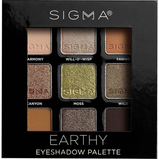 Sigma Beauty Party on The Go Palett för ögonskugga Skugga Earthy 9 g