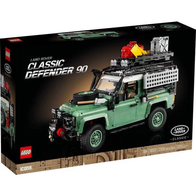 LEGO 10317 Land Rover Classic Defender 90 Set - 32 x 16 x 16cm