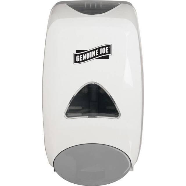 Genuine Joe GJO10495 Soap Dispenser,One Hand Push, 1250 mL, Gray