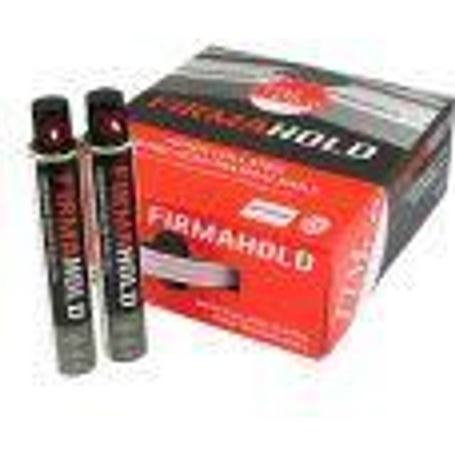 FirmaHold Collated Bright Clipped Head Ring Shank Framing Nails with 2 CFC Fuel Cells Trade Pack of 3300 - 3.1mm x 75mm Carbon Steel TIMco