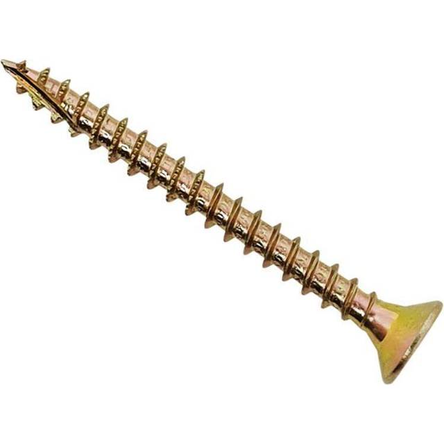 Forgefix Spectre PZ Compatible Wood Screw CSK ZYP 4.0 x 35mm Box 200 FORSPE435Y