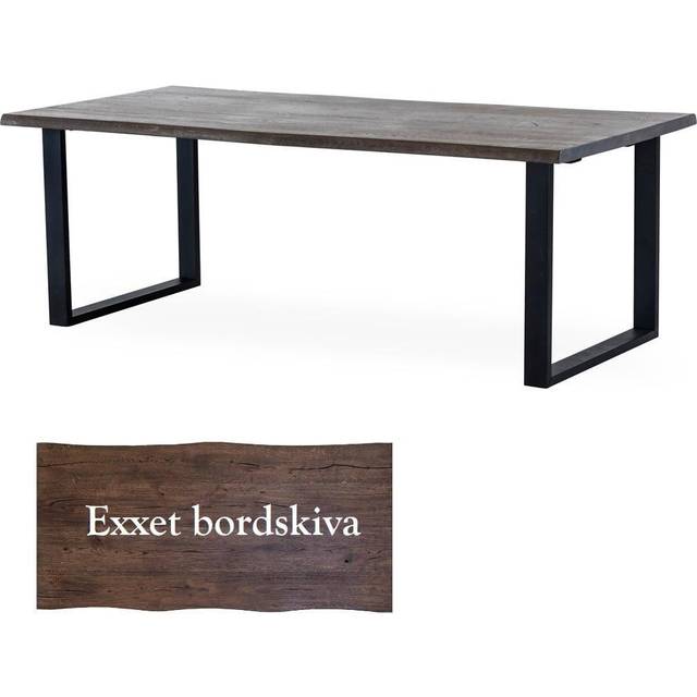 Torkelson, Exxet Matbord 210x95 U-ben smoked ek