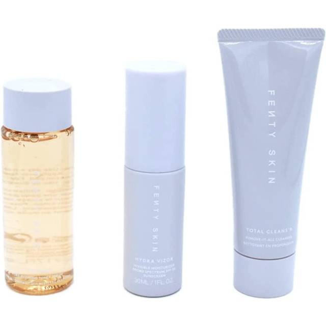 Fenty Skin Start'r Set: Total Cleans'r  Fat Water Toner Serum  Hydra Vizor Sunscreen