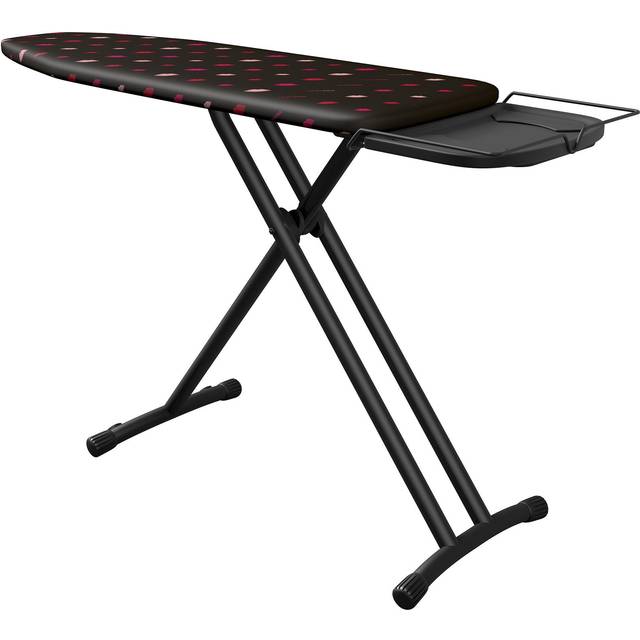 Laurastar Plusbräda strykbräda, 42 cm x 125 cm, 100% bomull, lämplig för de flesta ångstrykstationer, justerbar höjd, integrerade rullpar, 9 kg, bekväm förvaring