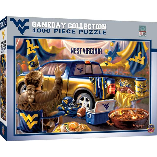West Virginia Mountaineers Puzzle 1000 Piece Gameday Design Special Order