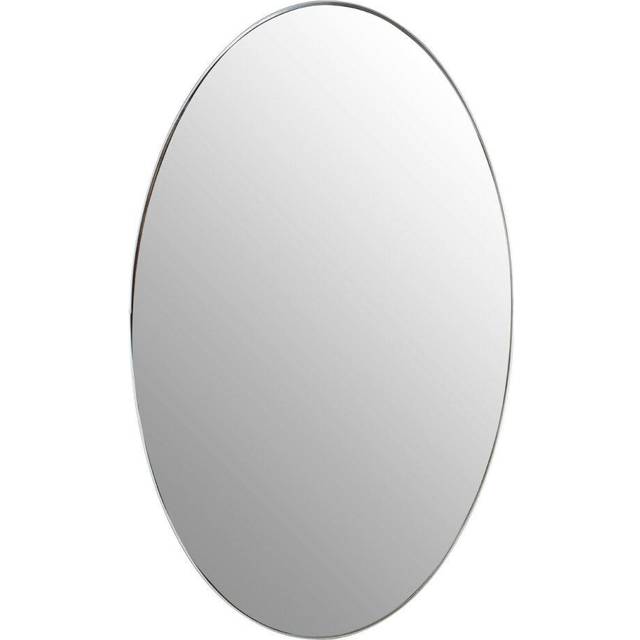 Premier Housewares - Interiors by Premier Versatile Wall Mirror With Silver Finish Frame, Reflective Hallway Mirror, Lounge Mirror for Home Office