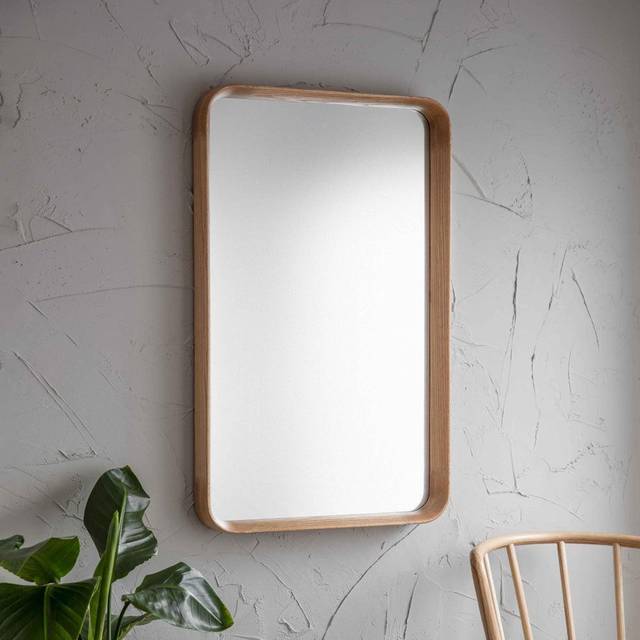 Garden Trading Hambledon Rectangular Mirror - Oak