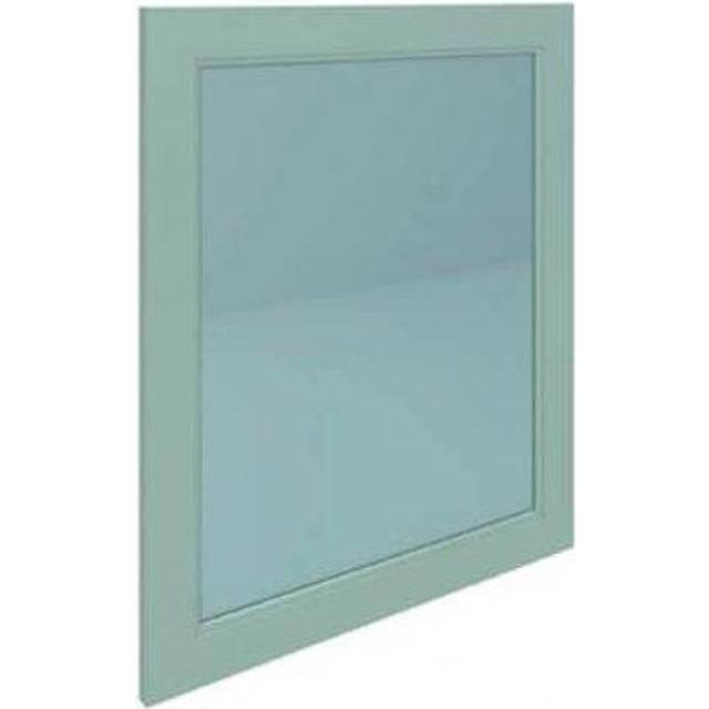 RAK Washington Framed Bathroom Mirror - 650mm H x 585mm W - Greige