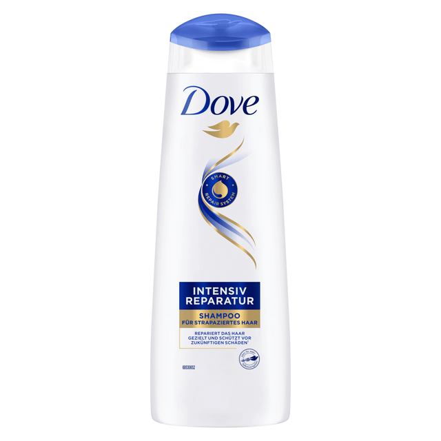 Dove Nutritive Solutions Intensiv reparation för skadat hår schampo, med keratinreparationssystem, 250 ml, 1 st