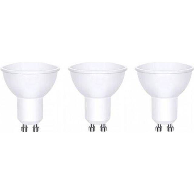 GU10 7W Warm White LED Light Bulb Energy Saving - White / 3