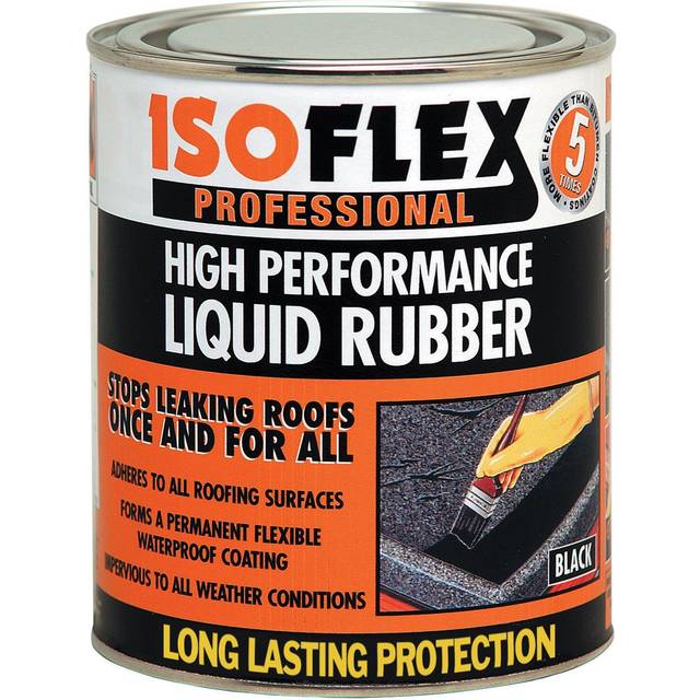 Isoflex Professional High Performance Liquid Rubber - 4.25L - Black