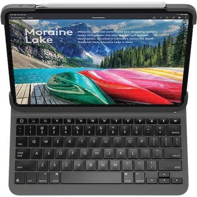 Logitech Slim Folio Pro Tastatur Französisches Layout für Apple 11 iPad Pro