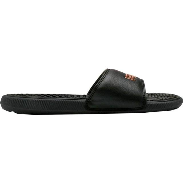PUMA womens Cool Cat Slide Sandal  Puma Black-rose Gold  9 US