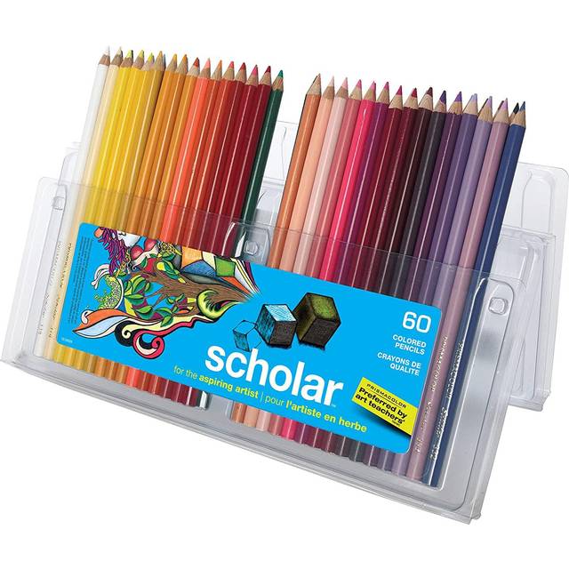 PRISMACOLOR MAIN-87676 Scholar Colored Pencils, 60-Count