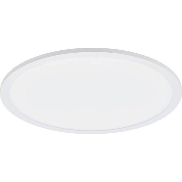 450mm Modern Sleek Ceiling Light White Slim Round Low Profile 28W LED 4000K
