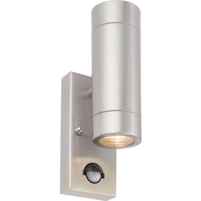 Saxby Palin PIR Wall Light (2lt, IP44, 7W)