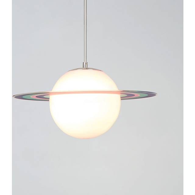 Litecraft Glow Saturn Ceiling Pendant Children's Light - Multicoloured