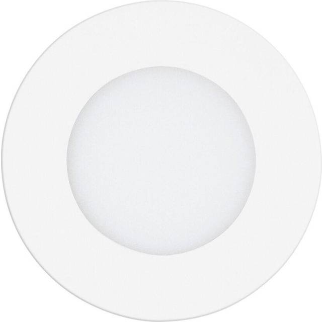 Wall Flush Ceiling Light Colour White Shade White Plastic Bulb LED 5W Included