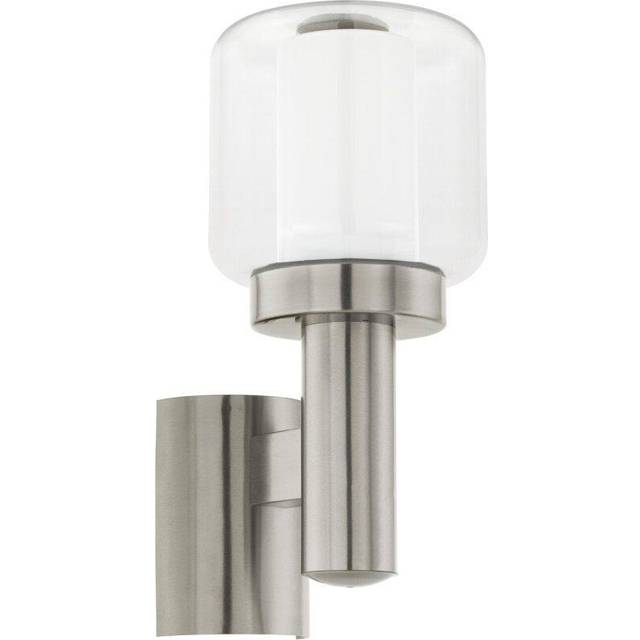 IP44 Outdoor Wall Light Stainless Steel Shade 1 x 40W E27 Bulb Porch Lamp