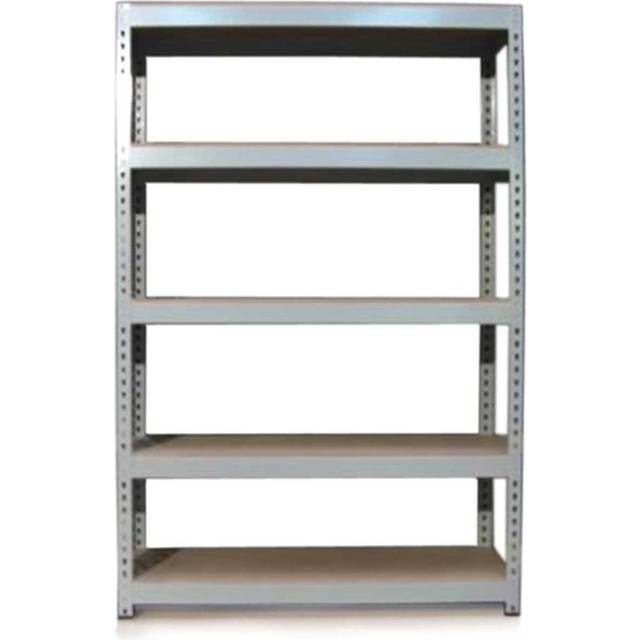 Q-rax Grey Metal Shelving Units - 120cm X 180cm X 50cm