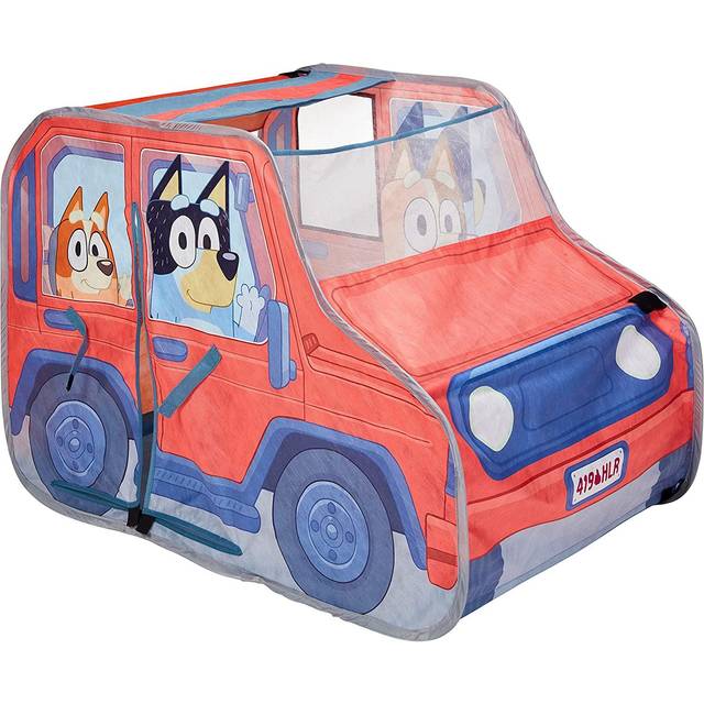Four Wheel Drive Feature Play Role Tent - Multi - One Size - Bluey