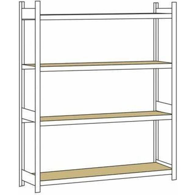 SCHULTE width 2250 mm, width 2250 mm, standard shelf unit, depth 500 mm
