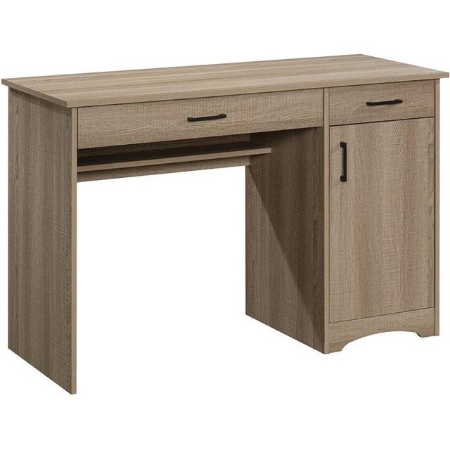 Teknik Home Office Essentials Computer Desk, Oak