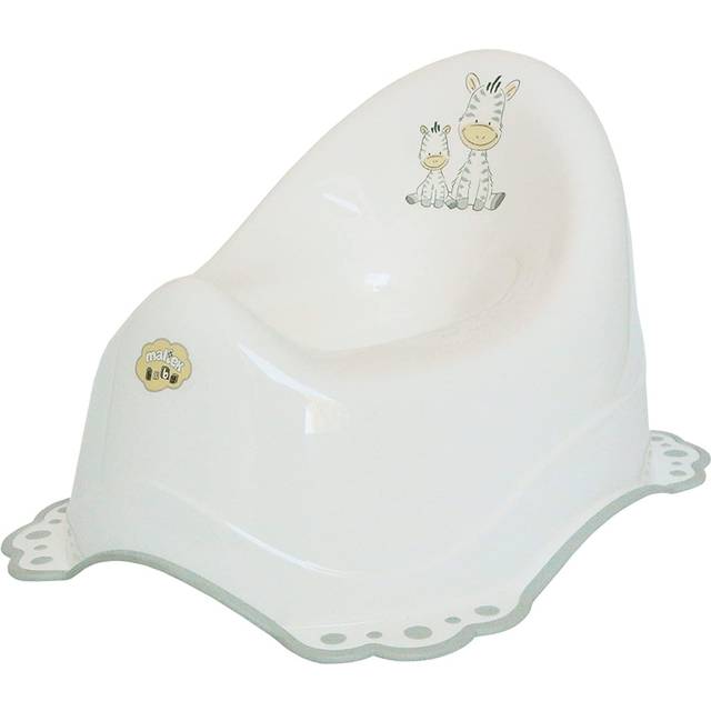 Maltex potta antislip, zebra grå