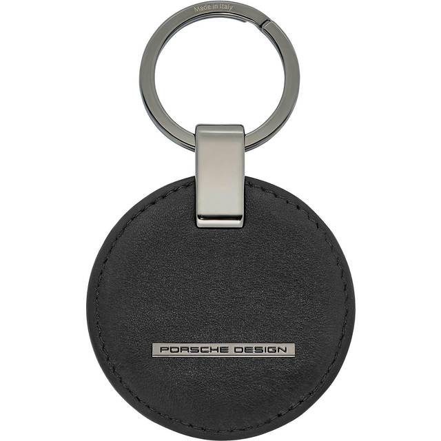 Porsche Design Keychain leather 9 cm black