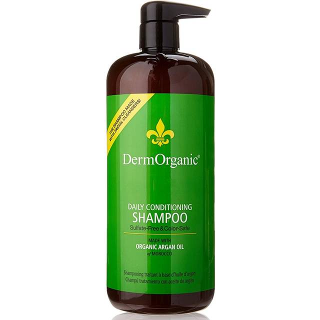 DermOrganic Argan Oil Daily Hydrating Hair CareSulfate Free  Color SafeSHAMPOO 338 oz